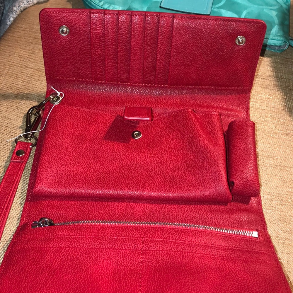 Charming Charlie Red Wallet